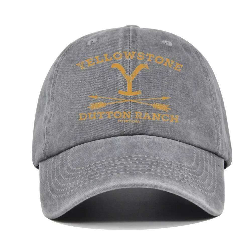 YELLOWSTONE Dutton Ranch Snapback Sun Hat Spring Autumn Baseball Sport Hip Hop Fitted Cap Hats for Men Women Y260304