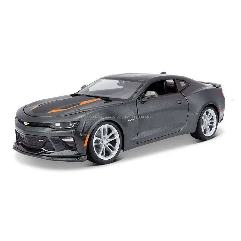 Maisto 1:18 2017 Chevrolet Camaro SS 50th Anniversary Brand Alloy Car Static Die Casting Model Collection Toy Gift Z260306