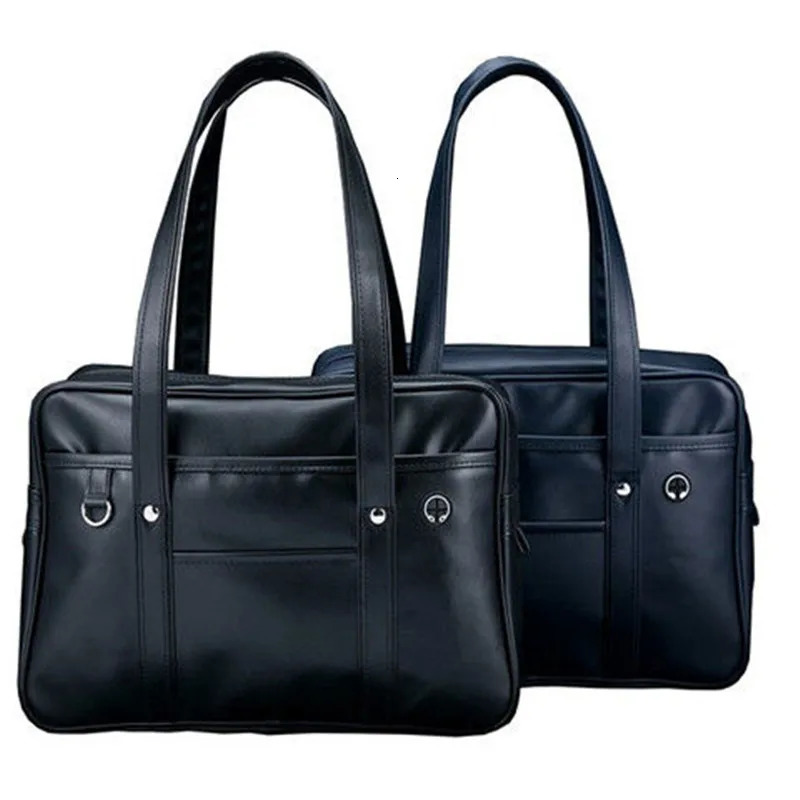 Japanese two-dimensional student JK uniform bag girl PU schoolbag COS wear-resistant waterproof one-shoulder Messenger handbag 260306