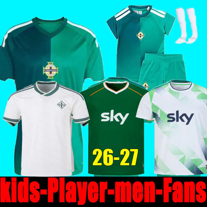 26 Northern Ireland jersey 2026 2027 Ireland 2025 special KIT soccer jerseys uniform Fans player 26 27 mens kids GALBRAITH BRADLEY football shirts green XXXL 4XL