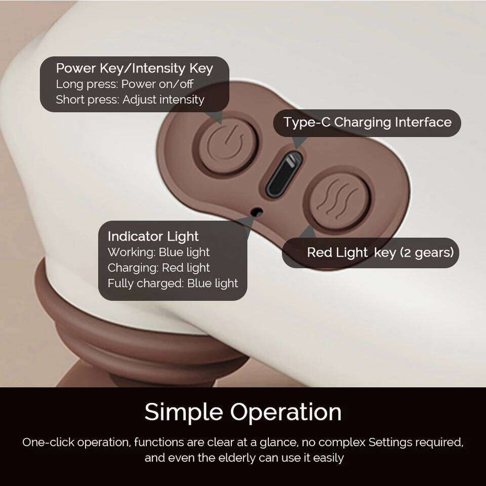 4D Hand Shaped Kneading And Massager Portable Neck Shoulder Massage Pillow Brushless Motor Trapezius masajeador 26Y0307