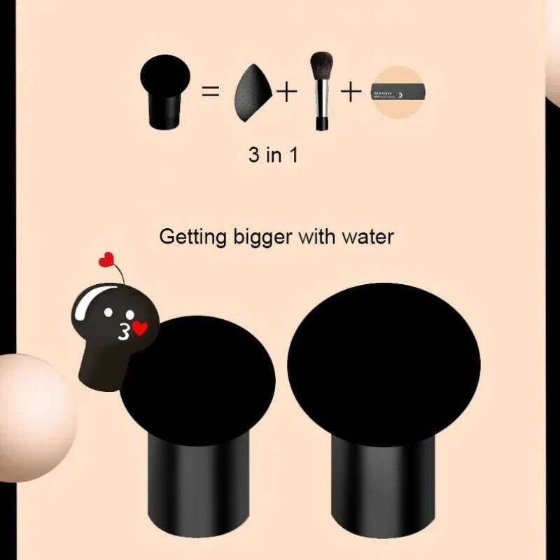 Face Base CHAFFUL Mushroom Head Make up Air Cushion Moisturizing Foundation Natural Brightening BB Cream Makeup 26L0306