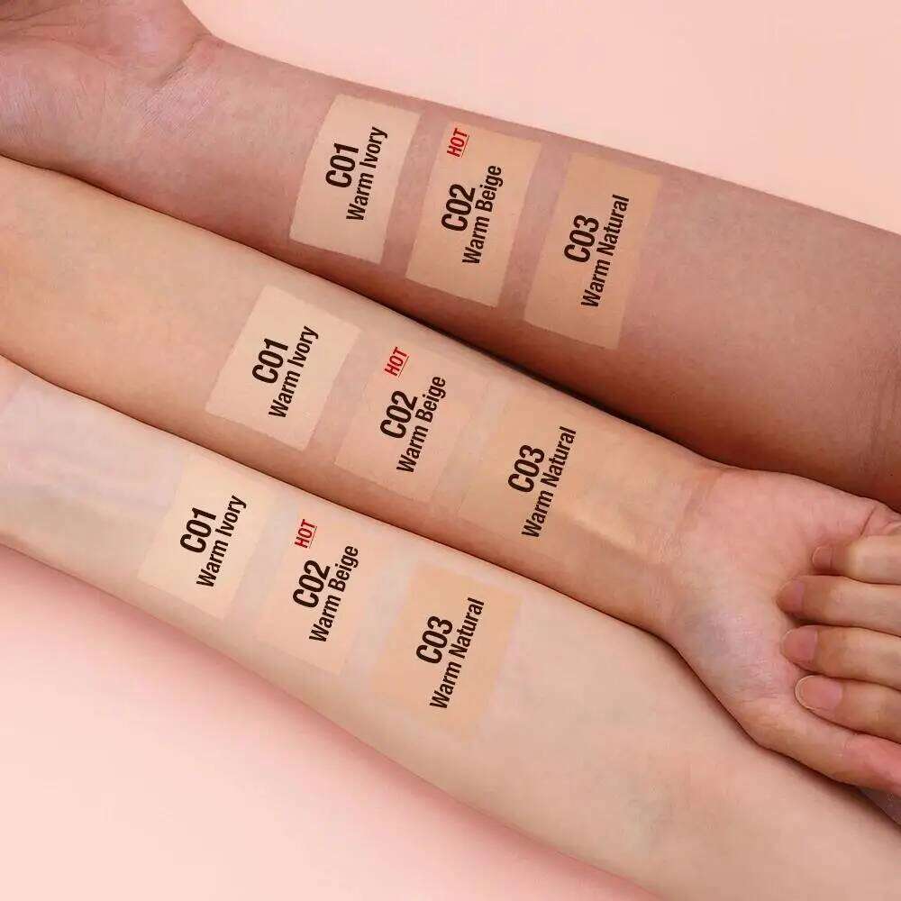 Liquid Foundation Cream 30ml Full Coverage Makeup Base SPF30 Waterproof Long Lasting Concealer Smooth Matte Finish 26L0306