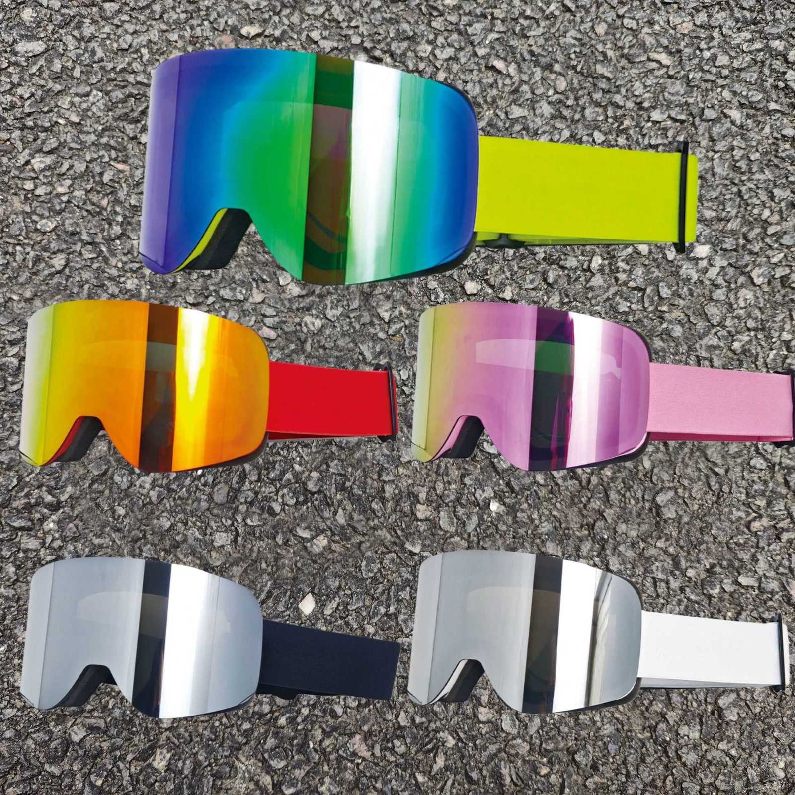 Best-selling ski goggles anti-fog adult ski goggles double-layer anti-fog snow goggles for men and women S260304