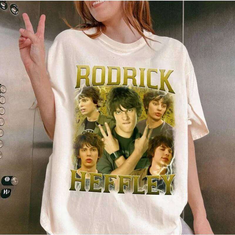 Rodrick Heffley Printed Women's Comedy and Film Style Top Spring/Summer Pure Cotton Unisex Short Sleeve T-shirt XJ260306