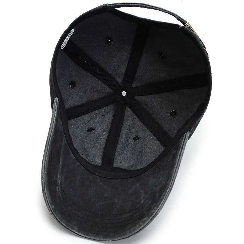 Bare Board Washed Baseball Cap Outdoor Naked Travel Sunshade Women's Tide Hat Y260304