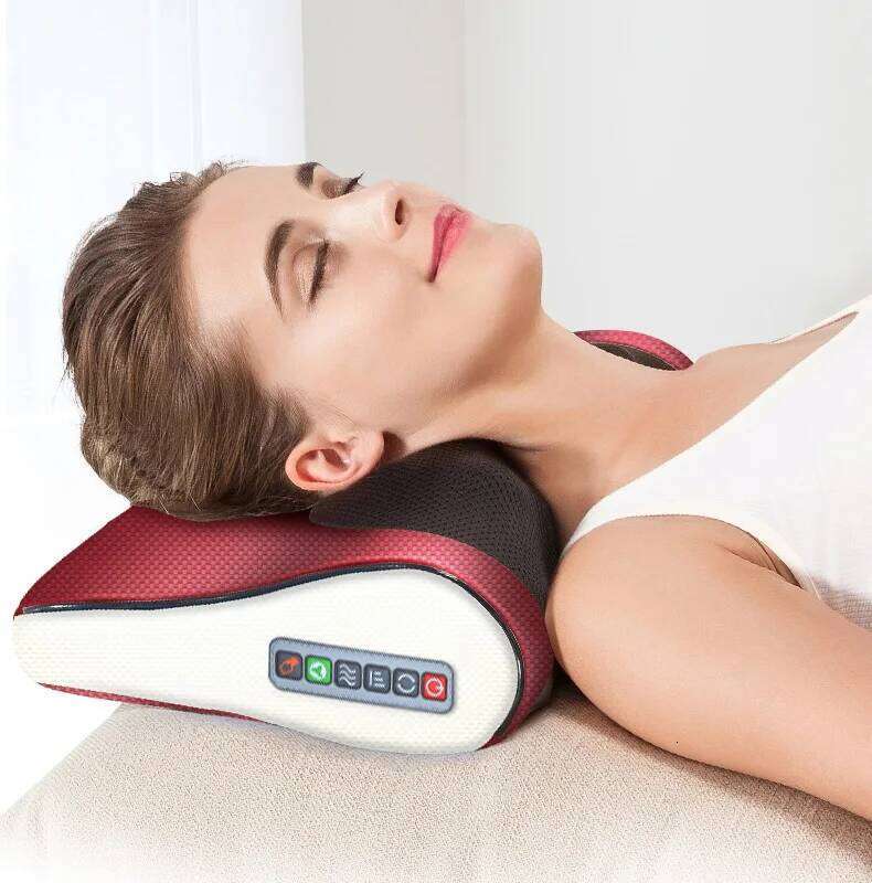 Shiatsu Neck with Heat Electric Massager for Shoulder Back Leg Deep Tissue Kneading Massage 26Y0307