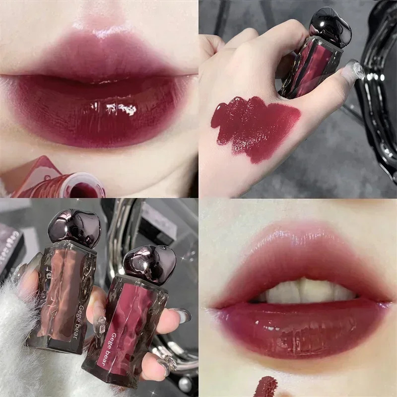 7 Colors Mirror Dyeing Lip Gloss Moisturizer Liquid Lipstick Waterproof Long Lasting Red Lip Tint Korean Natural Makeup Cosmetic 260304