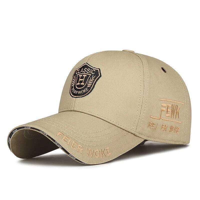 High quality hat big head circumference adjustable wide brim deepening baseball men's protection sun cap Y260304