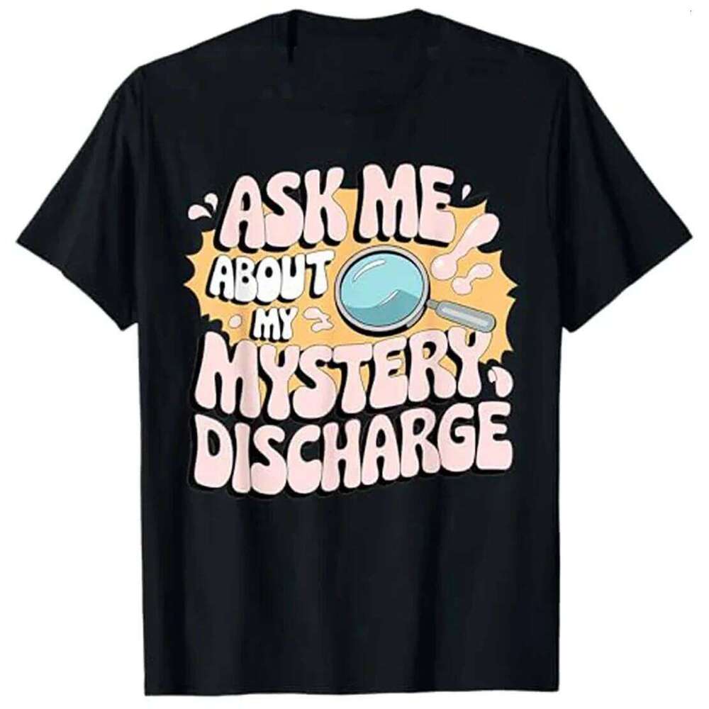 Delightful Inappropriate Discharge Adult T Shirts Humor Funny Fashion Sarcastic Tops Graphic Clothing XJ260306