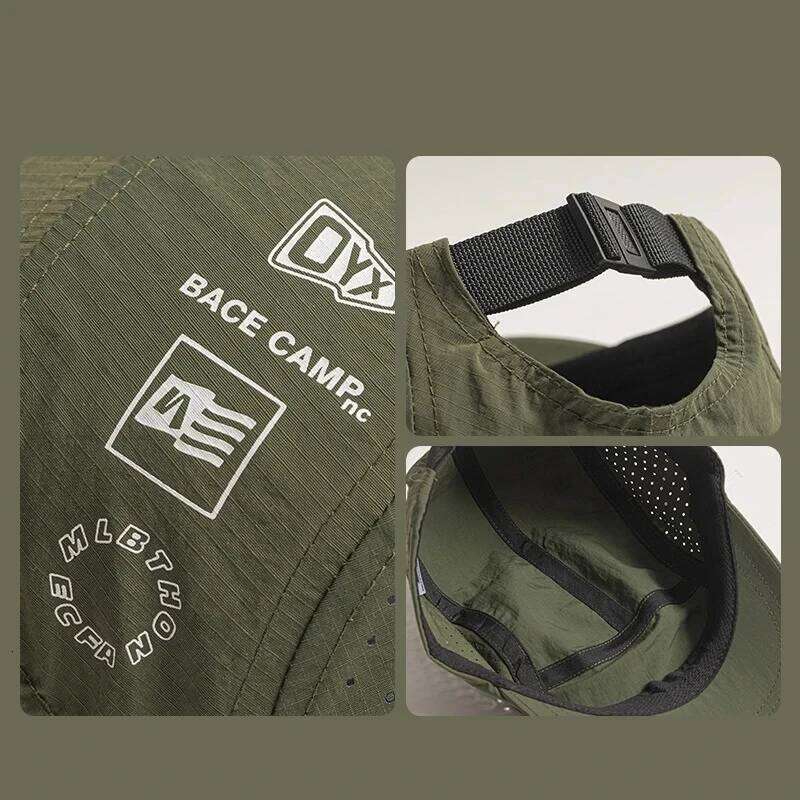 1pc unisex Unisex Baseball Cap,Outdoor windproof Camping Breathable Golfcap for Sun Protection Quick drying HikingHat Y260304