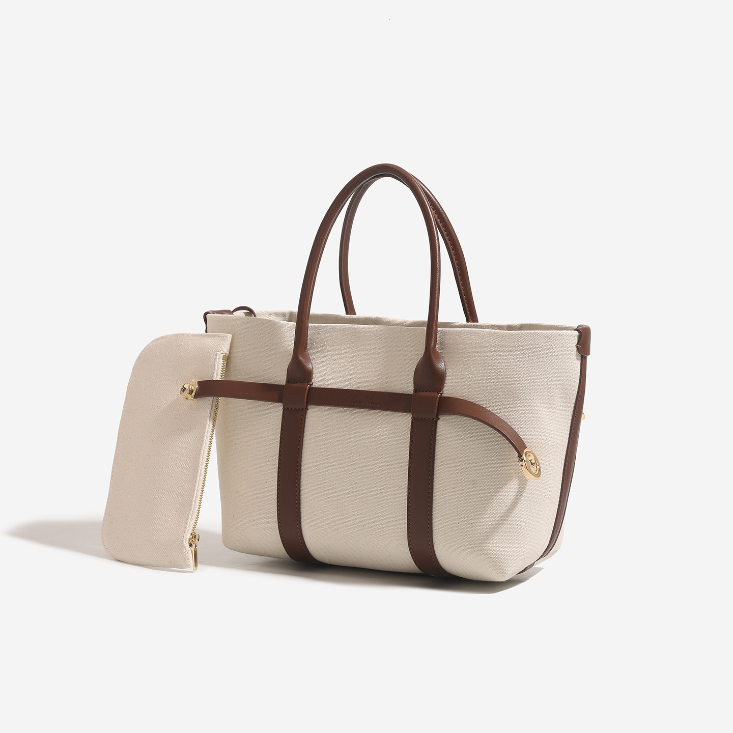 Luxury handbag new large capacity spliced genuine leather women's handbag basket style commuting women's multifunctional shoulder bag design
