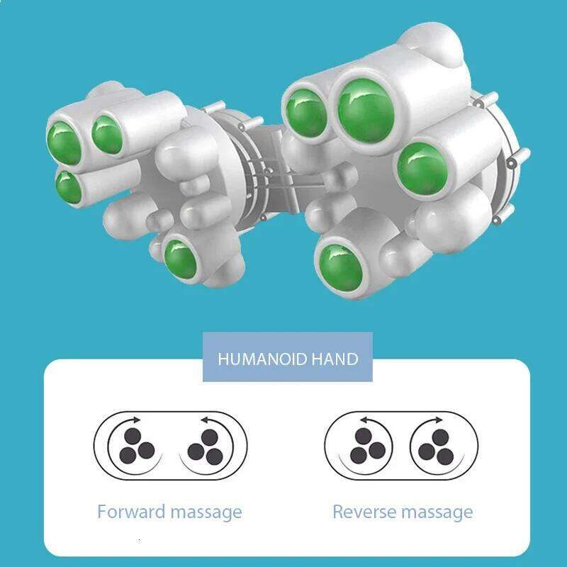 Multi Functional Shoulder Massager Household Neck and Back Kneading Tool with Multiple Adjustable Hot Compress Massage 26Y0307