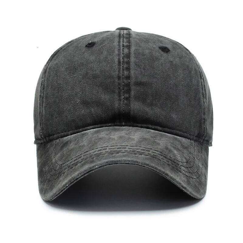 Bare Board Washed Baseball Cap Outdoor Naked Travel Sunshade Women's Tide Hat Y260304