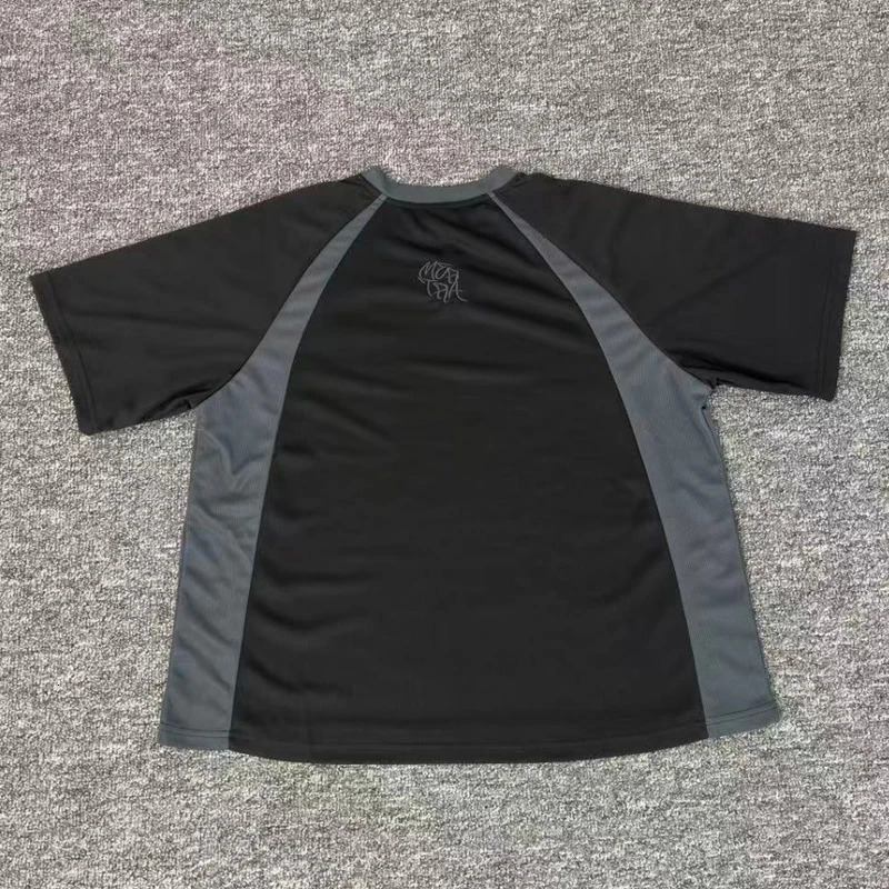 One Day Shipped Out High Quality Mens Mertra T-shirt Embroidered Print Short Sleeve American Street Hip Hop Tops 260304