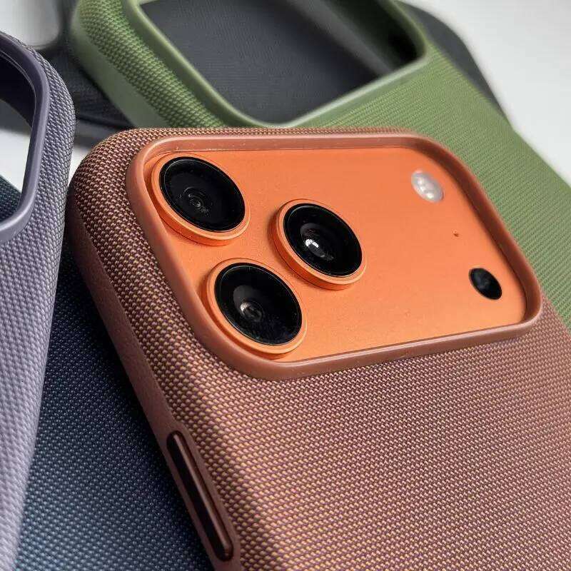 High Quality Technology Woven Official Magnetic Case For IPhone 15 16 13 14 Pro Max 17 Air Protect Cover 26H0307