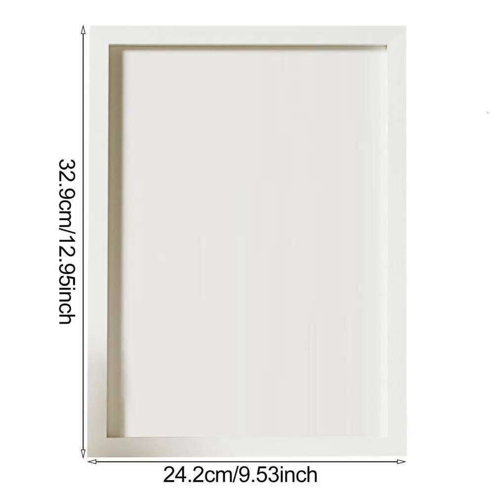 1Pc Photo High-quality Wall Picture with Shatter Resistant Plexiglass A4 Sized Painting Display Frame Home Decor H260306