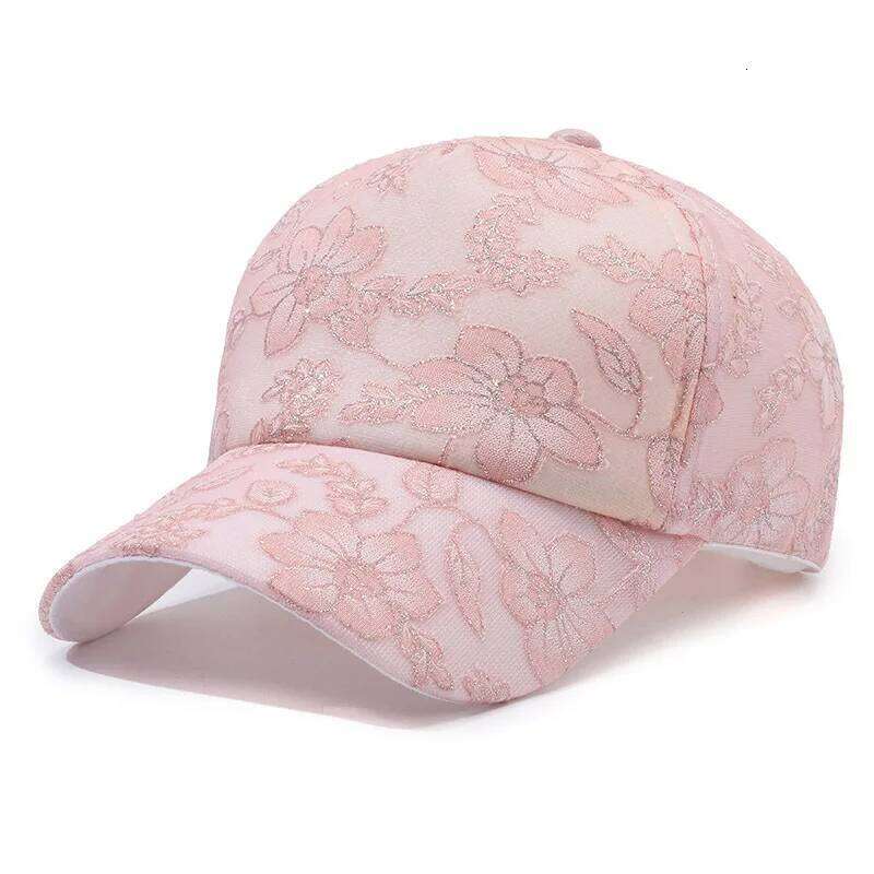 Lightweight Lace Sun Hat For Women - Breathable, Uv Protection Baseball Cap | Fashionable Streetwear Accessory With Adjustable Y260304
