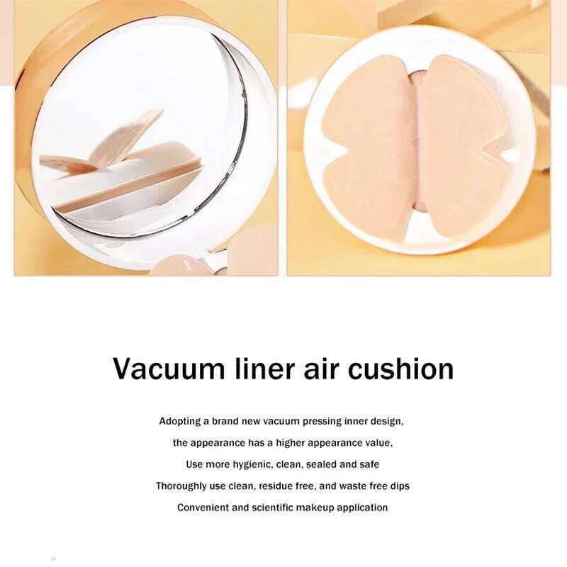 Air Cushion BB Cream Butterfly Powder Puff Moisturizing Foundation Concealer Whitening Oil-control Waterproof Makeup Cosmetics 26L0306