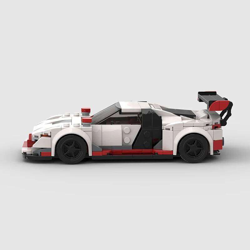 MOC Technical Model Racer Car Building Blocks City Vehicle Bricks Sets Racing F1 Super Race Kids Gift Toys C260306