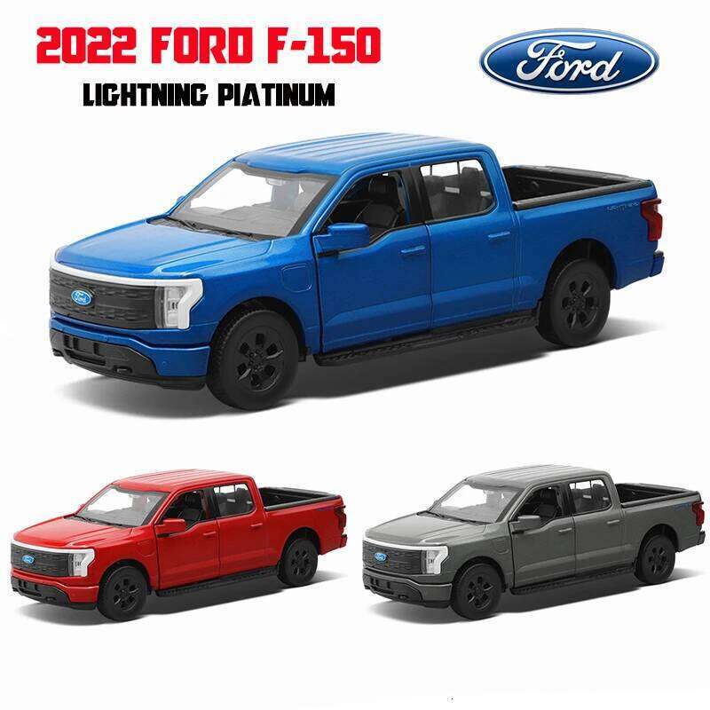 MSZ 1:32 2022 FORD F-150 Lightning Piatinum car mold die-casting decoration series toy tools gift Alloy manufacturing Z260306