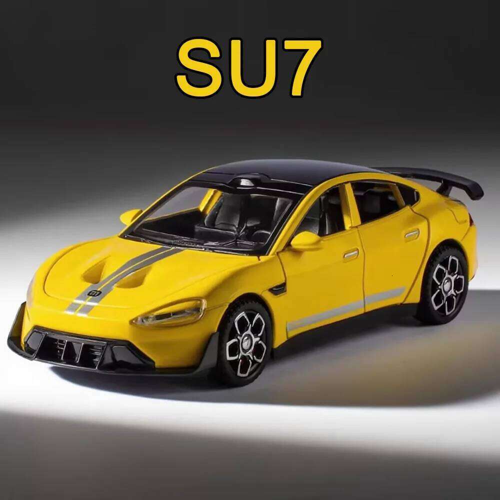 1:32 SU7 Honda NEW TYPER Toys Models Cars Doors Opened Light Music Miniature Vehicles Wheel Pull Back Car Perfect Gifts for Kids Z260306
