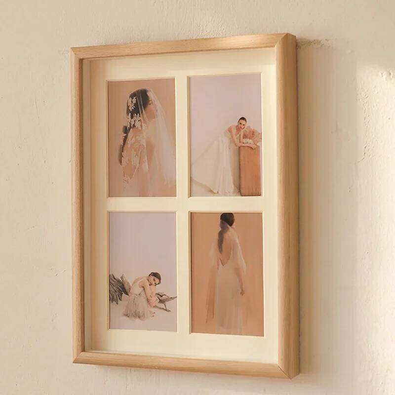 Diy Creative Nordic Family Wedding Photo Frame Office Table Modern Design Porta Retrato Home Accessories For Bedroom H260306