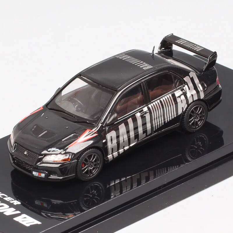 Hobby Japan 1/64 Scale Mitsubishi Lancer GSR RS Evolution EVO IX VII IV VIII Ralliart Rally Car Model Diecasts Toy Vehicles HJ64 Z260306