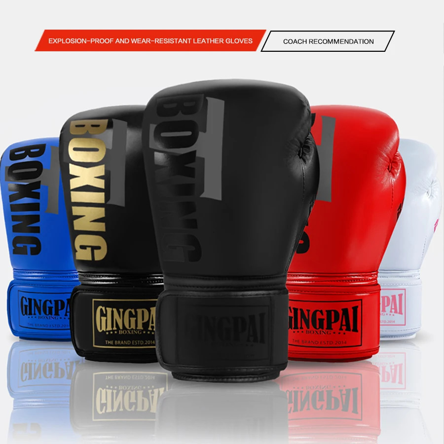 612oz Boxing gloves for adults children men Sanda professional women Muay Thai teenagers beginners boxing training equipment 260228