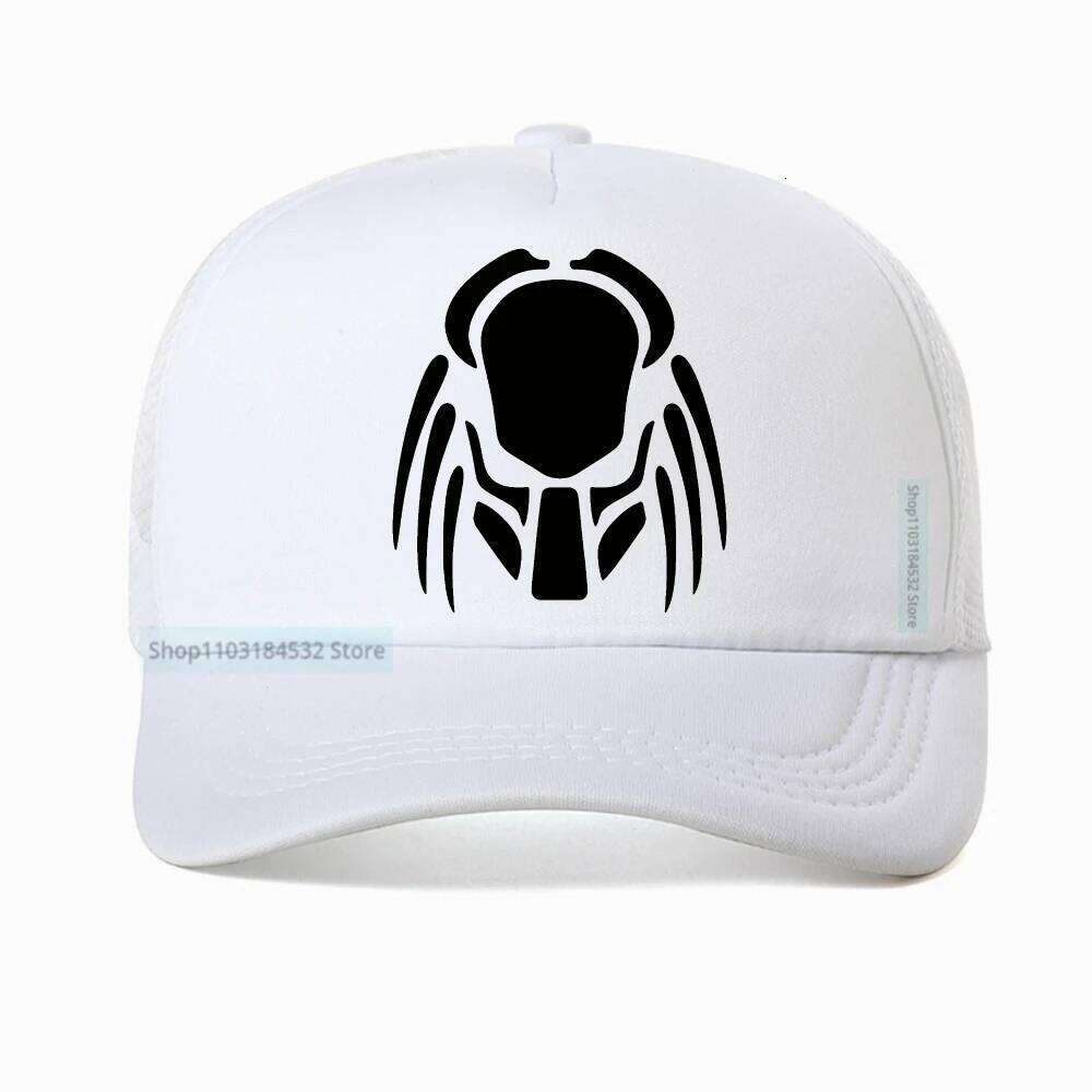 Alien Vs Predator Baseball Cap summer unisex mesh Adjustable Hat Fashion Casual Truck Driver Hats Breathable snapback hats Y260304
