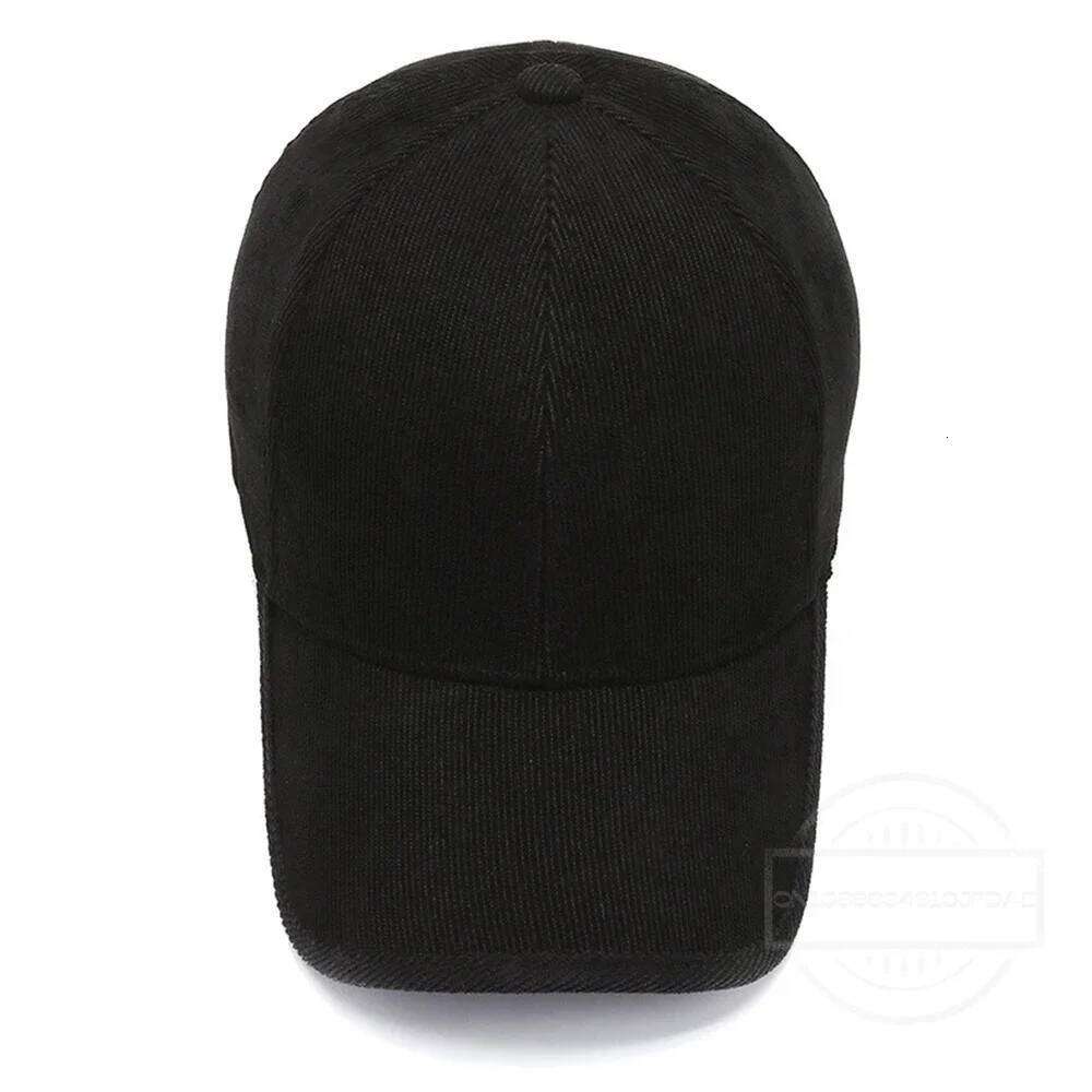 Trendy ArmyGreen Winter Baseball Caps For Men Luxury Women Corduroy Cap Snapback Hip Hop Trucker Hats Casquette Homme Y260304