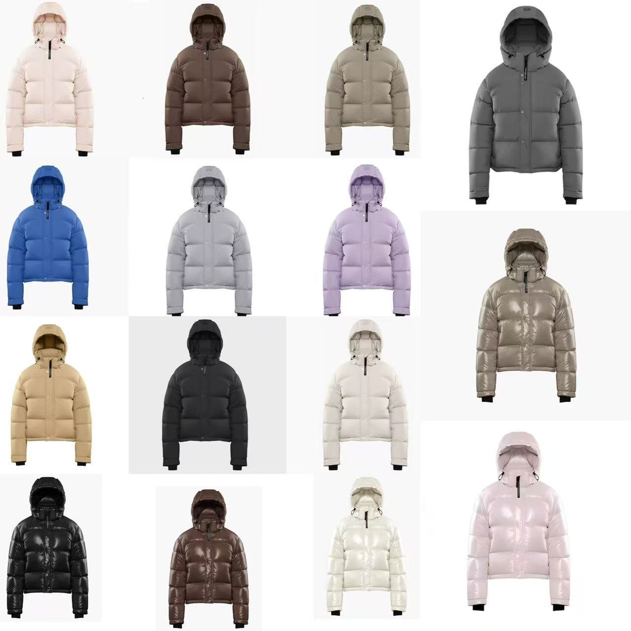 Brown Womens Down Jacket High Collar Detachable Hooded Cotton Pad Coat Pocket Zipper Puffer Jackets Winter Lady Coats 251209