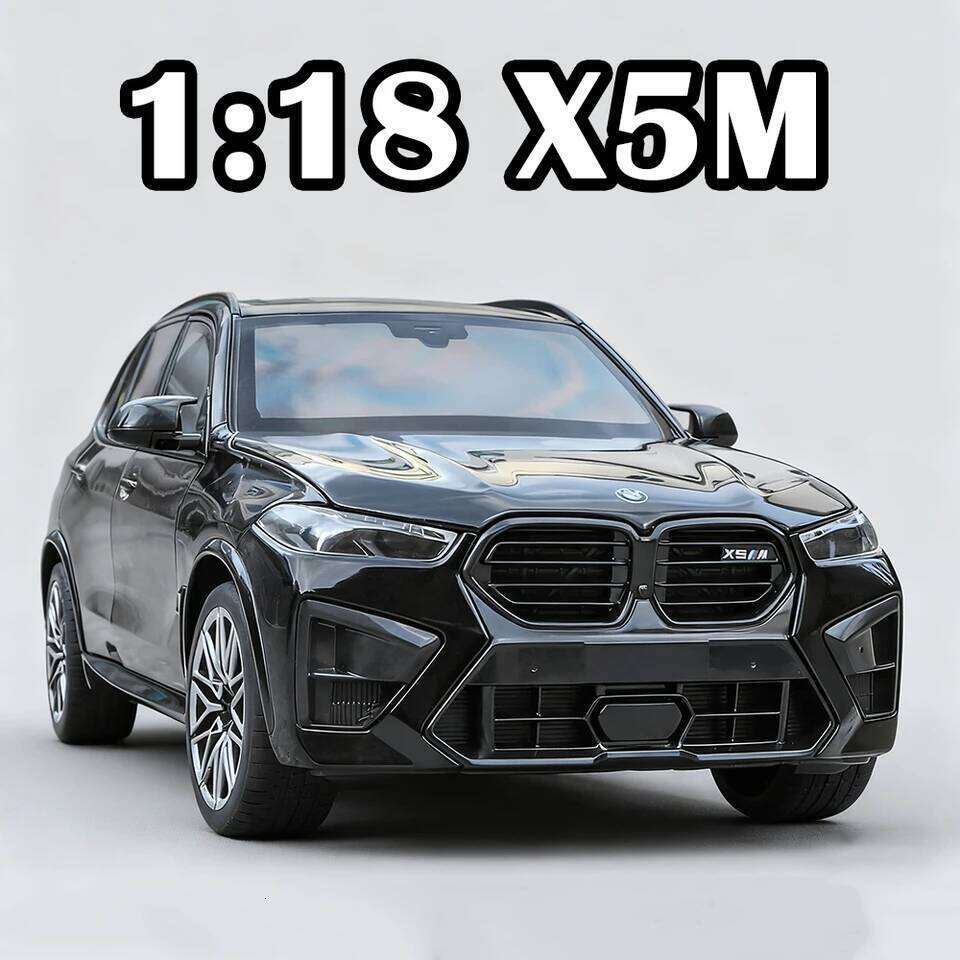 1:18 X5M Honda Accord Car Toys Alloy Diecast Models Shock Absorption Doors Opened Front Wheel Steering Vehices Desktop Ornament Z260306