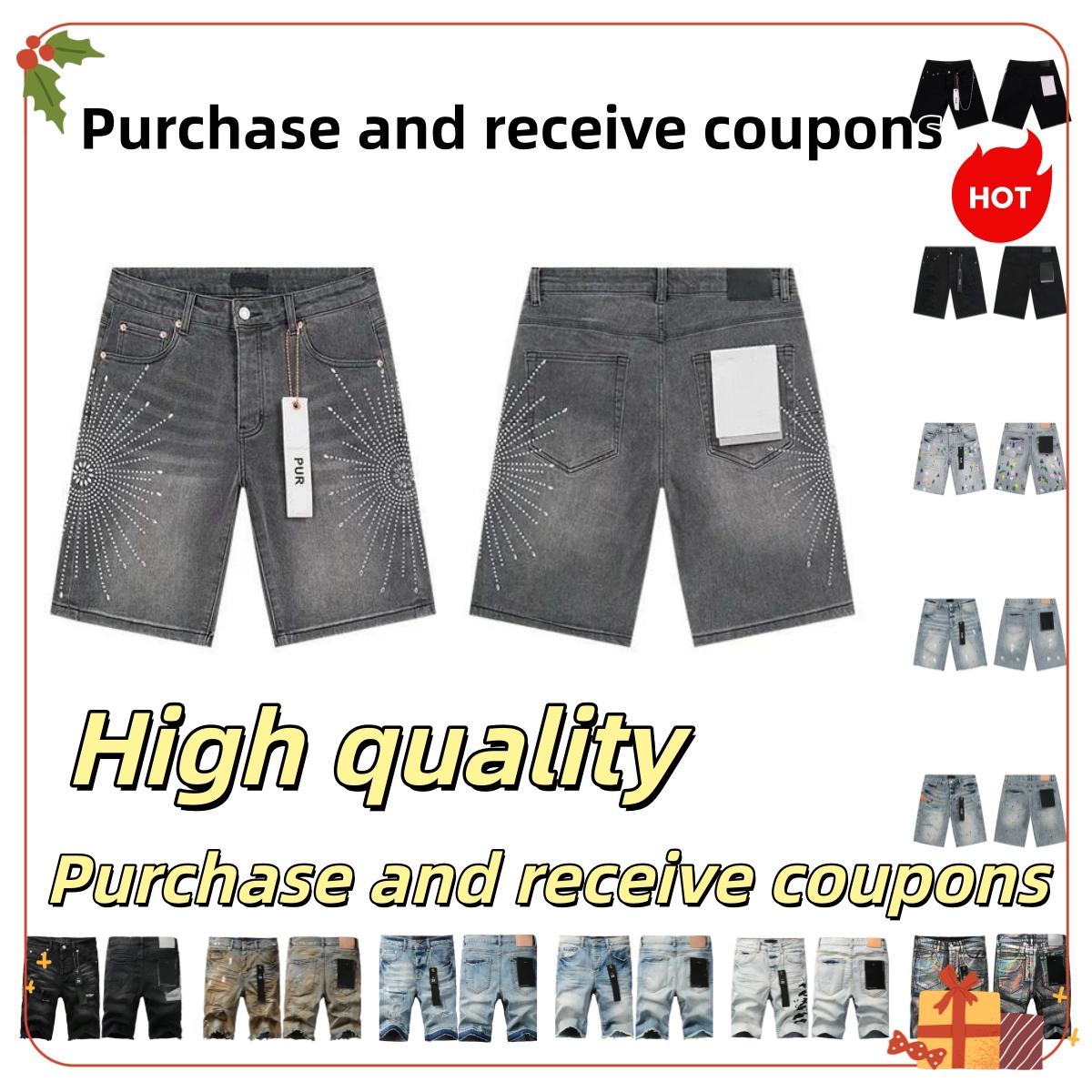purples shorts designer short mens designer short running shorts swim shorts luxury mens shorts homme designer swimming purples jean shorts men cargo shorts01