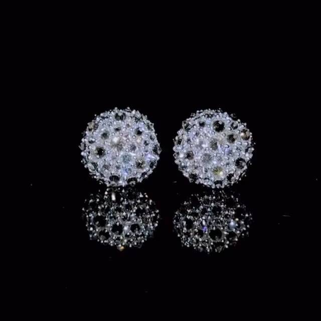 Luxurious Vvs Baguette Cut 8mm Moissanite Stud Earrings 925 Sterling Silver Gold Plated Brilliant Fire Anniversary