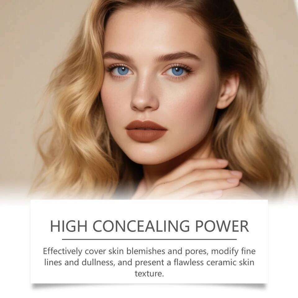 Make-Up Double Head with Brush 3 Colors Lightweight Moisturizing Brighten Matte Concealer 2IN1 Foundation Stick 26L0306