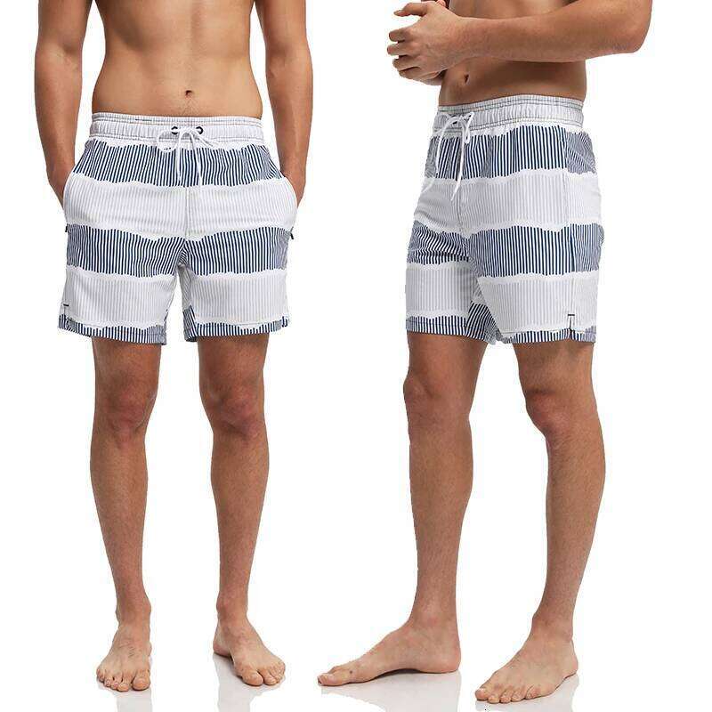 ESCATCH Summer 2026 New Fashion Polyester Swimming Shorts Men Gym Board Quickly Dry Elastic Waist Traje De Bano Beach Pants Outdoor Equipment