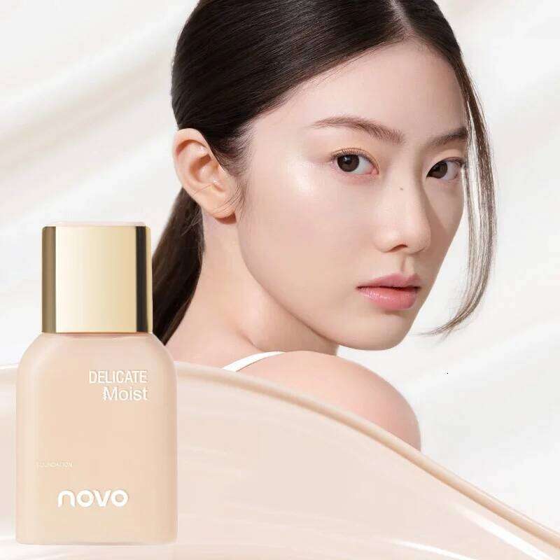 Smooth Liquid Foundation, Moisturizing BB Long-Lasting Oil-Control CC Cream, Waterproof And Sweat-Proof,Even skin tone 26L0306