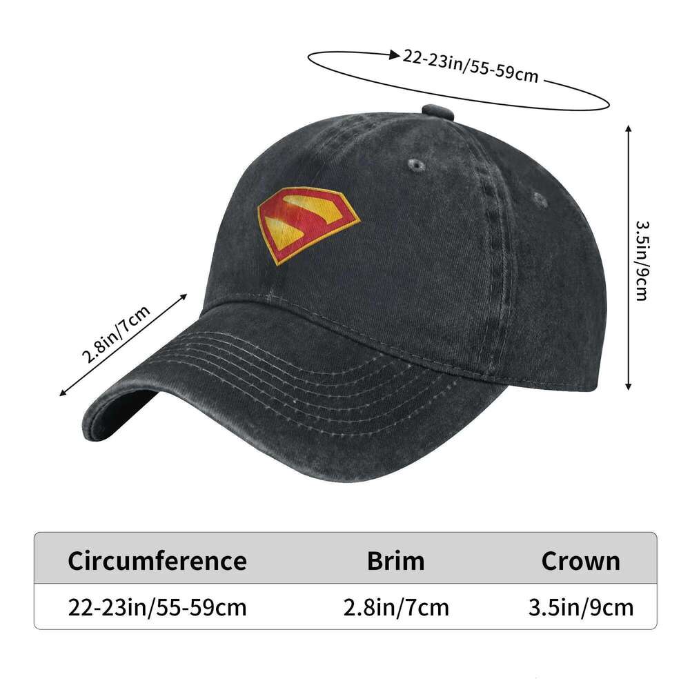 Movie S-Superman 2025 Casual Cap Hiking Fishing Hip Hop Hats Summer Breathable Female Male Streetwear Baseball Caps Y260304