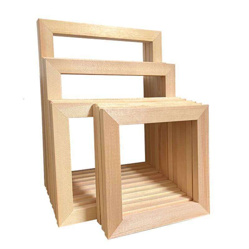 3pcs Wooden Pictures For Canvas Diamond Painting Large Size Picture and Poster Wall Frame Pine Composite Decor H260306