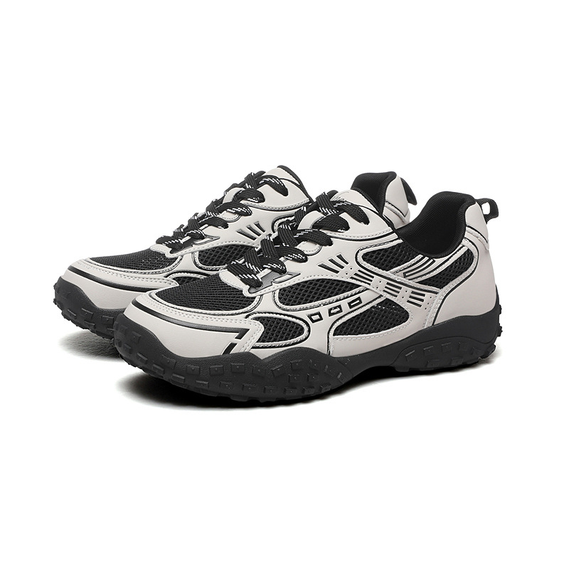 luxury Casual Shoes 2026 Women's Retro Mesh Sneakers, Breathable Paneled Trainers with Non-Slip Chunky Sole 34-40