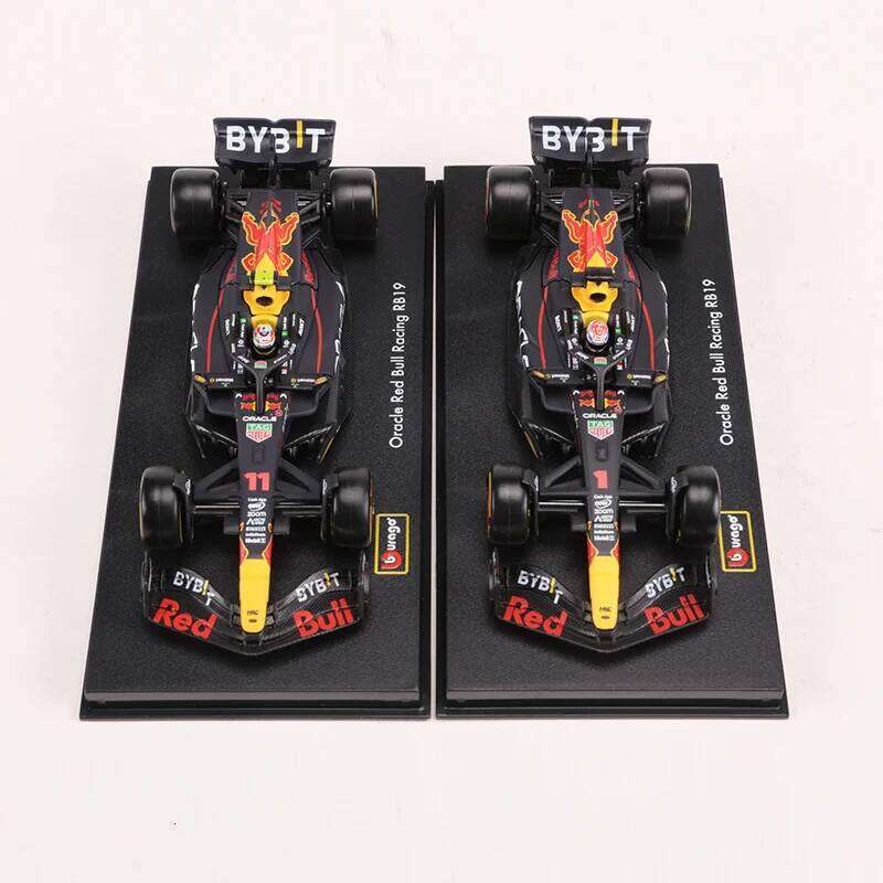 Burago 1:43 Red Bull Racing RB19 2023 NO.1 &11 Alloy Luxury Vehicle Diecast Cars Model Toy Collection Gift Z260306