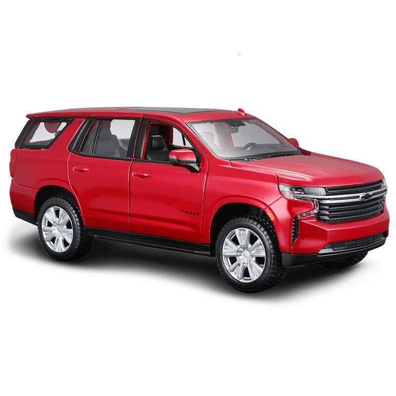 Maisto 1:26 2021 Chevrolet Tahoe simulation alloy car model crafts decoration collection toy tools gift birthday present Z260306