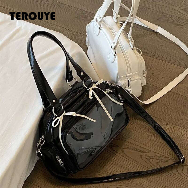 Anime Two-Dimension Japanese Uniform Jk Shoulder Large Capacity Crossbody Versatile Badge Display Bag Doll Itabag Purse TEROUYE