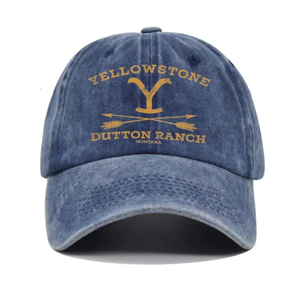 YELLOWSTONE Dutton Ranch Snapback Sun Hat Spring Autumn Baseball Sport Hip Hop Fitted Cap Hats for Men Women Y260304