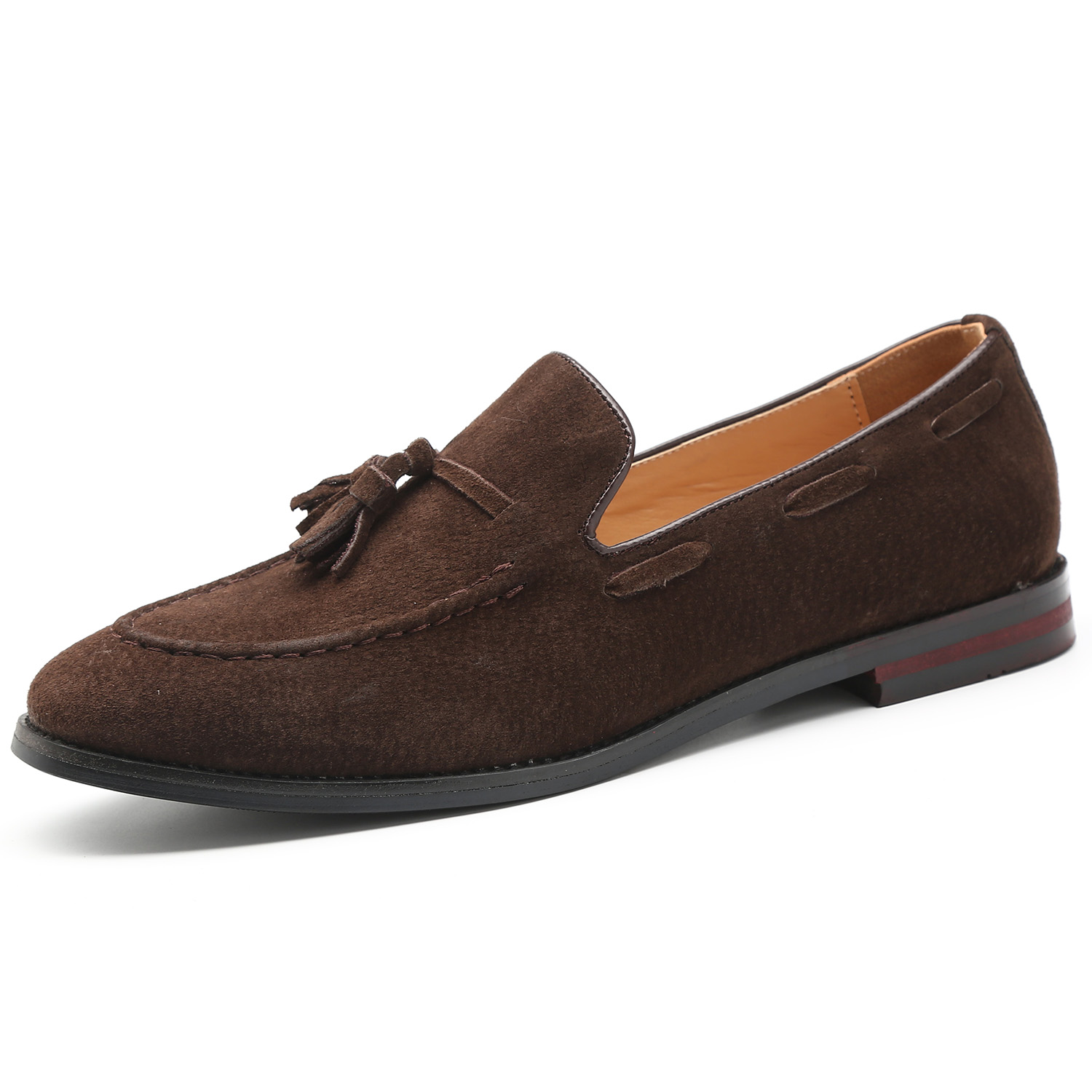Top quality Designer dress shoes for men and women Luxury loafers suede leather casual loafers flats office shoes 3 size
