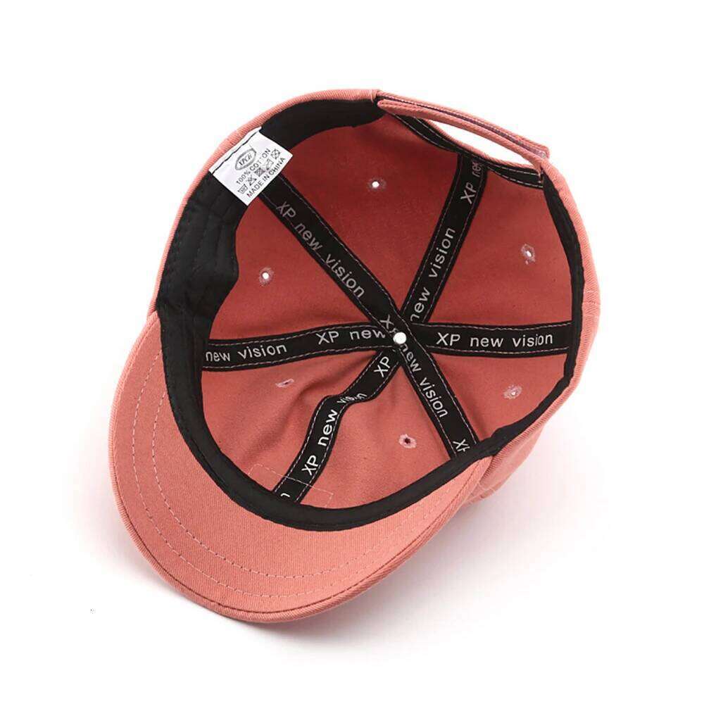 FS Retro Short Brim Baseball Cap For Men Red White Brand Women Hat Stylish Street Hip Hop Caps Winter Trucker Hats Gorra Hombre Y260304