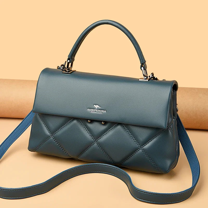 Womens Bag Trend Korean Handbags ner y Ladies Shoulder Bags Soft Leather Fashion Versatile Crossbody 260228