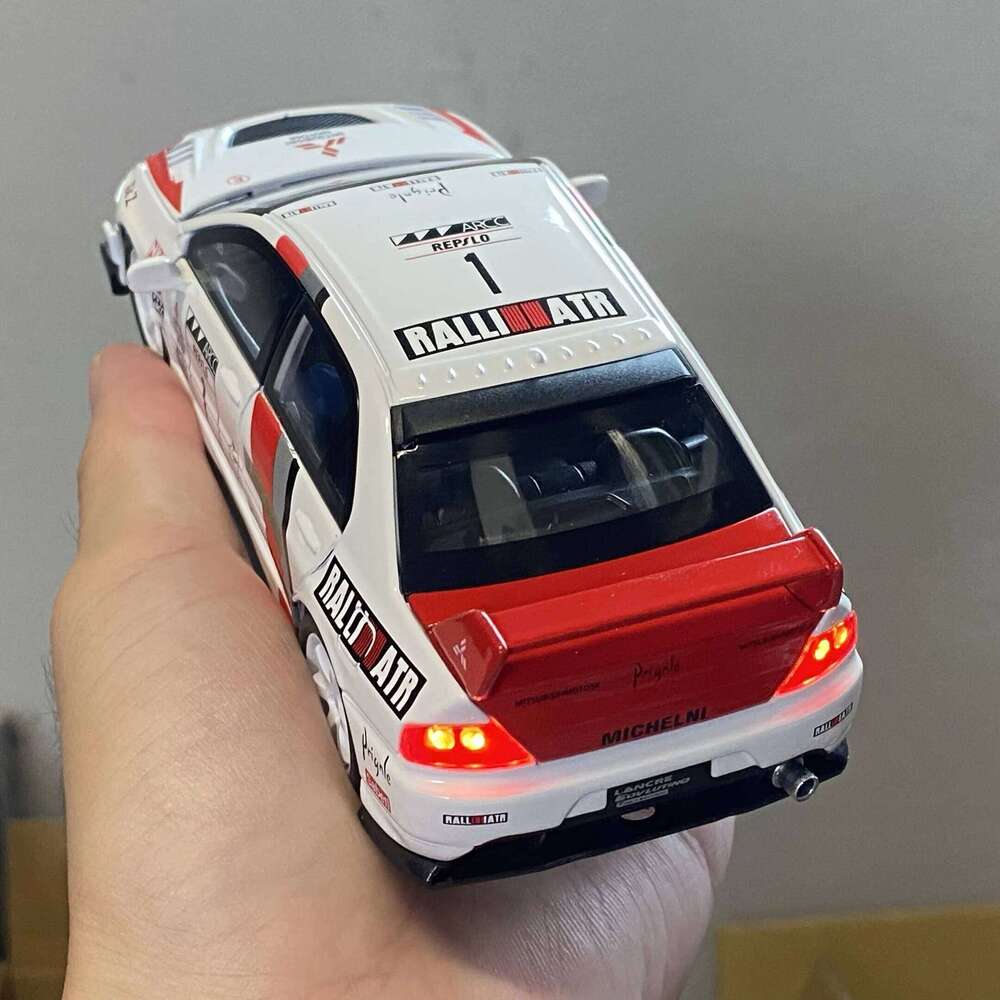 JDM 1:32 Mitsubishi Lancer Evolution EVO Petroleum Coating Version Alloy Diecast Model Collection Of Hobby Decorative Boys Gifts Z260306