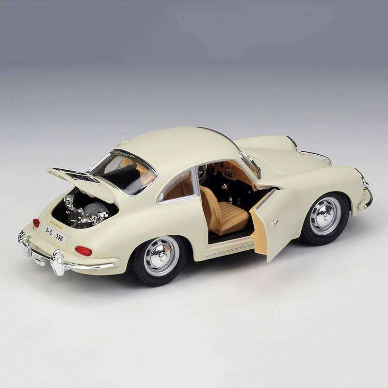 Bburago 1:24 Porsche 356B Coupe Alloy Sport Diecast Metal Scale Car Model Collection Childrens Toy Vehicles Gift Z260306